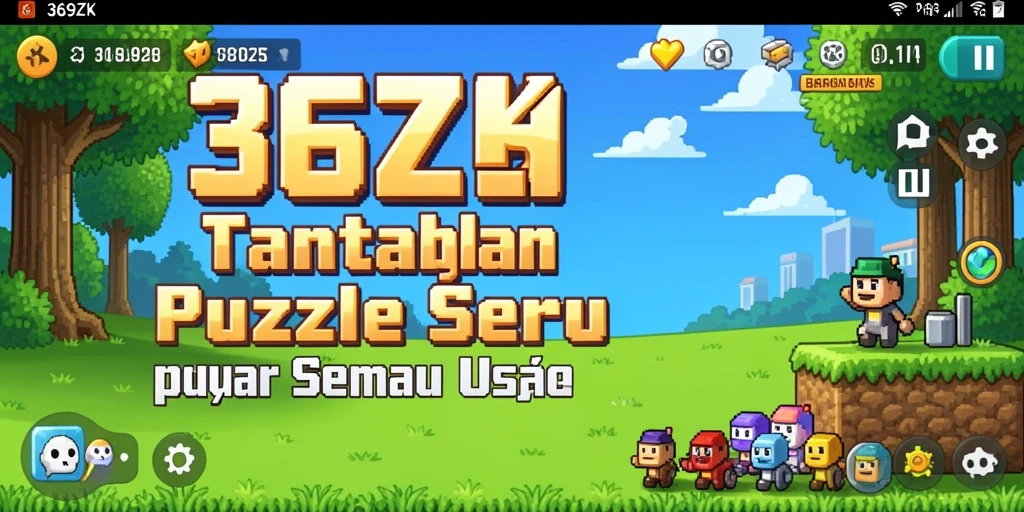Gameplay seru <strong>369ZK</strong> yang penuh tantangan puzzle.