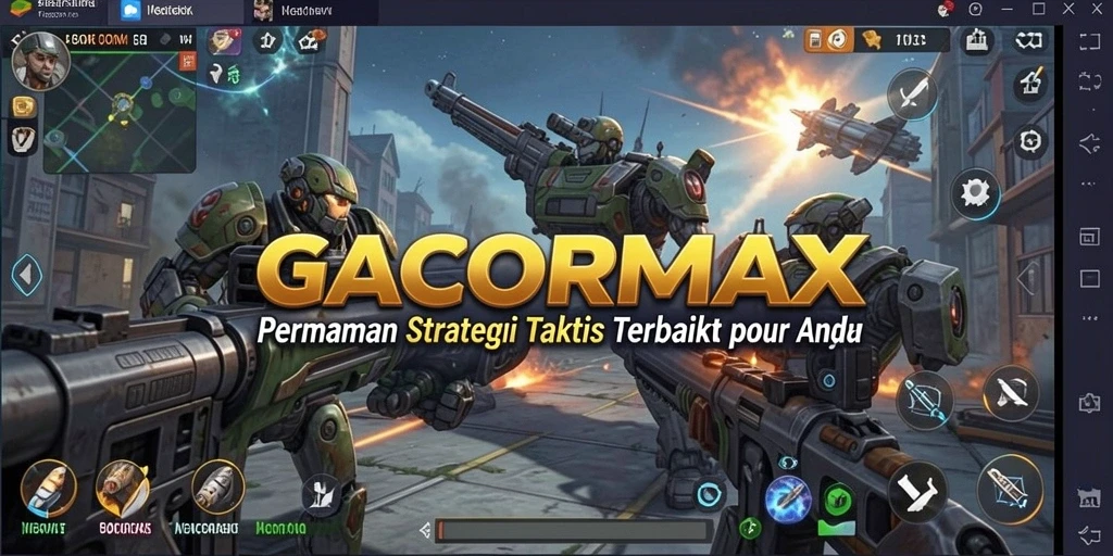 Screenshot menarik dari gameplay GACORMAX yang menampilkan pertempuran strategi.