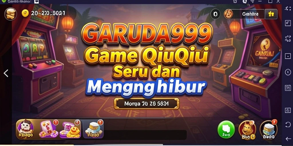 Tampilan menarik saat bermain QiuQiu di GARUDA999.