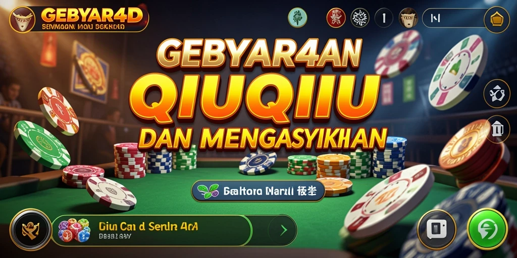 Tampilan gameplay seru dari GEBYAR4D QiuQiu