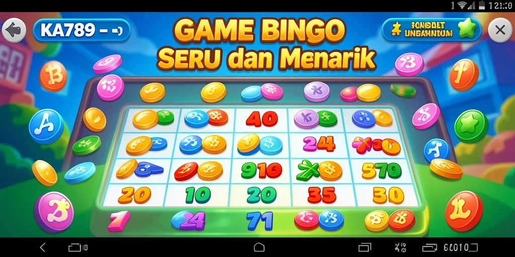 Tampilan gameplay yang menarik dari KA789 Bingo.