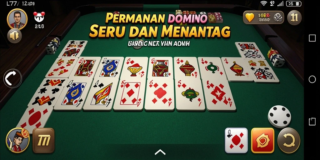 Tampilan gameplay Domino yang menyenangkan di L777.